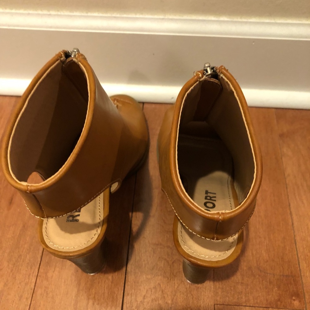 Brand New Report Peep Toe Booties - Picture 5 of 7
